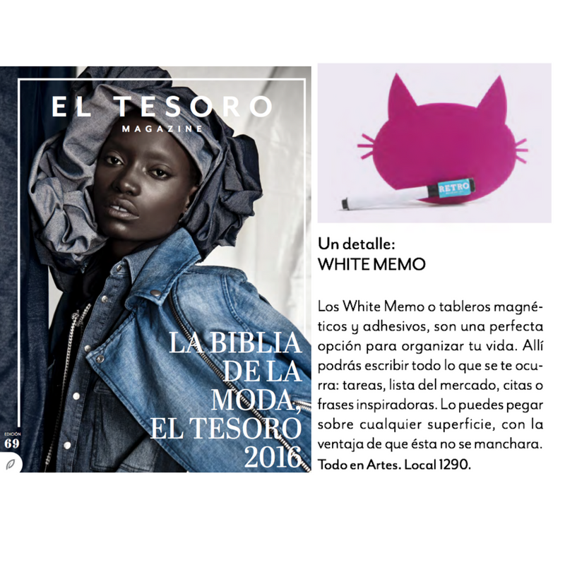 Retro Accesorios en Revista el Tesoro Magazine Medellin